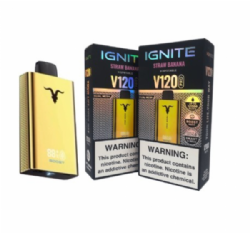 Pod Descartvel Ignite V120 PRO Gold 12.000 Puffs